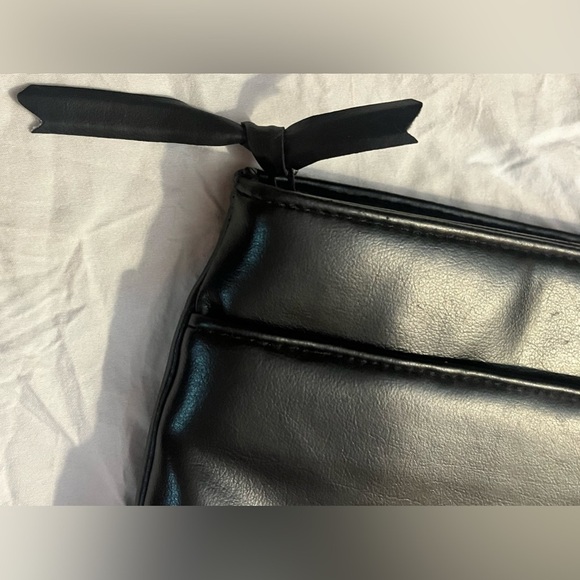 Almondo Originals Faux(?) Leather Black Clutch Bag - Picture 11 of 15